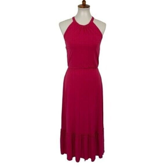 Rachel Zoe Pink Pleated Dress Small NWT Elegant Party Cocktail Wedding Guest - Picture 1 of 7